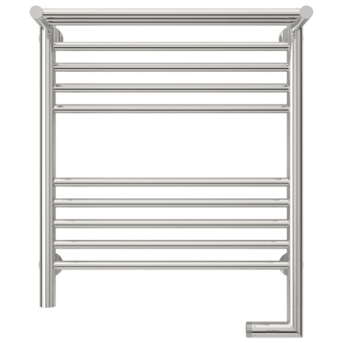 Полотенцесушитель электрический правый, с полкой цвет без покрытия Сунержа Богема 2.0 600х500, по запросу - фото 2