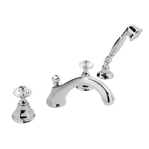 Смеситель для ванны, ручка 15 Crystal Handle, Nicolazzi Teide 1904