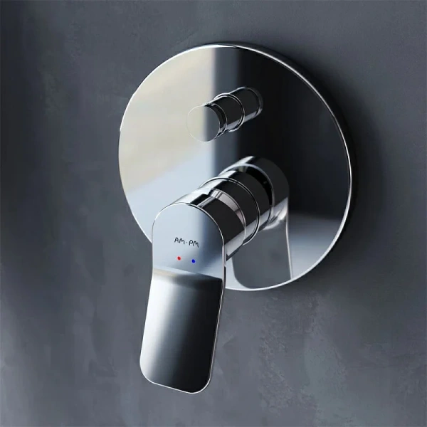 Смеситель для душа AM.PM X-Joy однорычажный, недорогие, округлая форма - фото 5