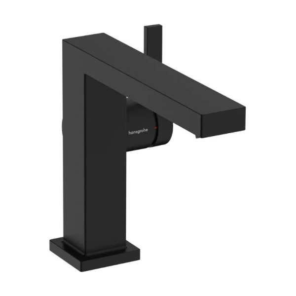 Смеситель для раковины Hansgrohe Tecturis E матовый черный - фото 1