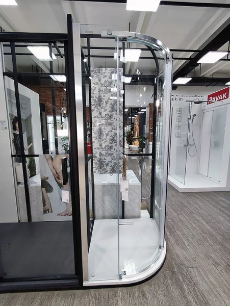 Душевой уголок Jacob Delafon Contra 90х90 см левосторонний, прозрачное стекло, в наличии - фото 10