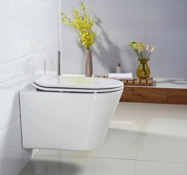 Унитаз подвесной BelBagno Flay-R безободковый, белые - фото 6