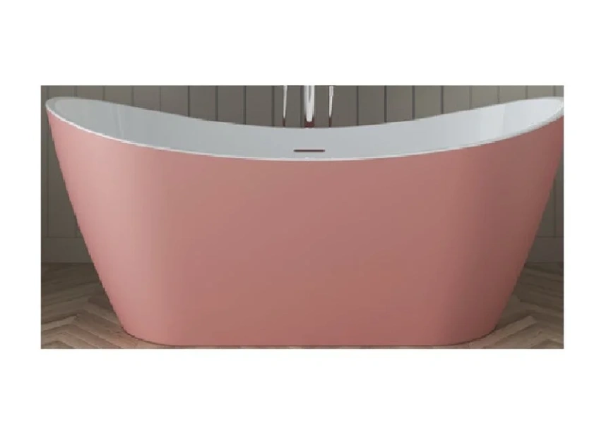 Ванна акриловая Corpa Nera Paganini CN130117, 170 х 80 см, розовый матовый - фото 1