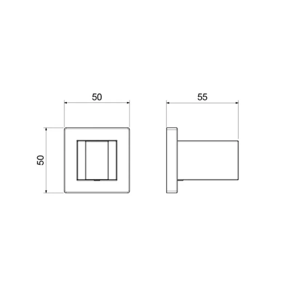 Шланговое подключение Акватек хром - фото 2