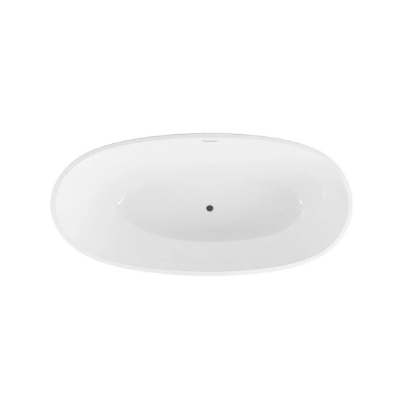 Ванна акриловая Grossman Fly, GR-1104, 170 x 75 см, отдельностоящая, белая - фото 4