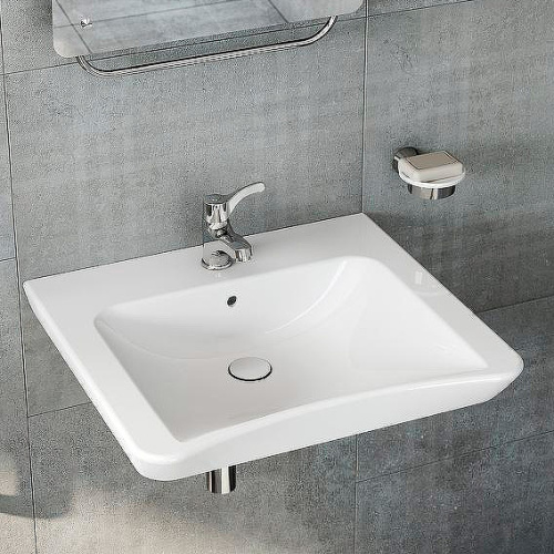 Раковина VitrA Conforma 60 см для людей с ограниченными возможностями - фото 3