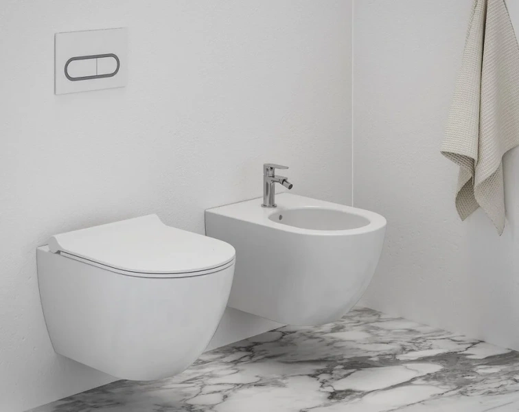 Смеситель для биде Ravak Eleganta хром, современные, hi-tech - фото 3