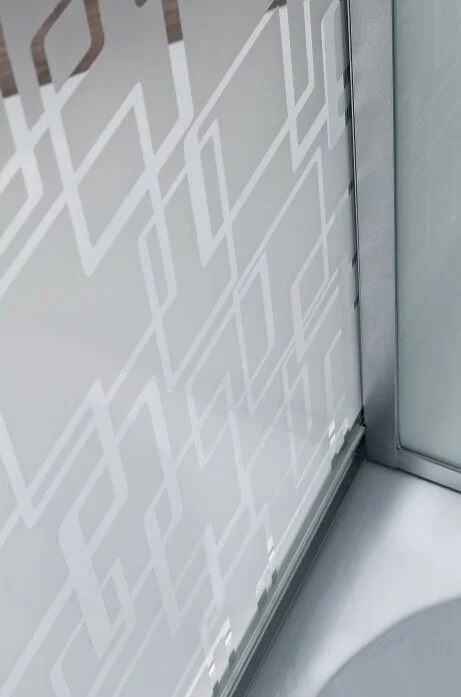 Душевая кабина Deto EM 90x90 см с радио, со стеклянными задними стенками - фото 8