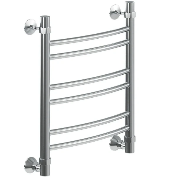 Полотенцесушитель водяной Ника Arc 50x50 см хром - фото 1