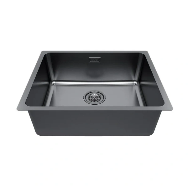 Мойка для кухни Paulmark Yuni 54 см вороненая сталь - фото 3