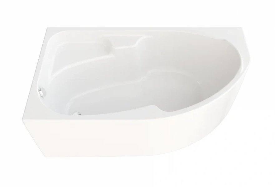 Ванна акриловая Triton OMP София Щ0000067269/Щ0000067270, 150 x 95 см, левая/правая, белая - фото 3