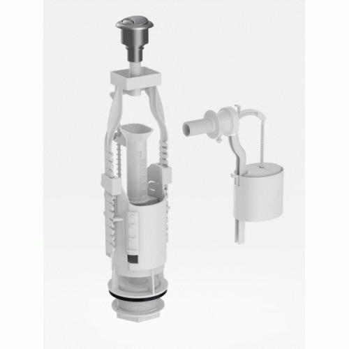 Комплект арматуры BERGES Eko двухкнопочный, в наличии index_4 - фото 10