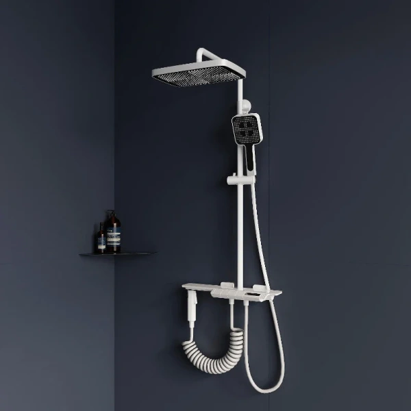 Душевая стойка RGW Shower Panels белая - фото 1