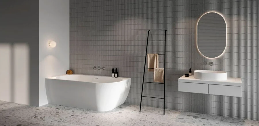 Ванна акриловая Ravak Freedom Corner L/P 170 x 80 см, пристенная, белая, слив-перелив хром, левая/правая, 170 см - фото 9