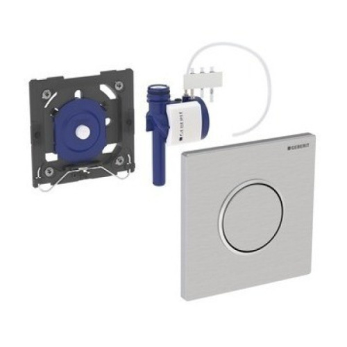 Клавиша смыва Geberit Sigma 10 нержавеющая сталь - фото 2