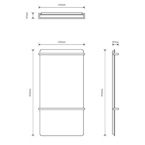 Схема, электрические с наружной вилкой, электрические скрытого подключения, правое подключение - фото 5