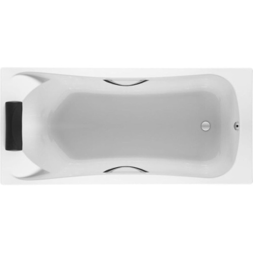 Ванна акриловая Roca BeCool 180x80 см без гидромассажа, прямоугольные - фото 5