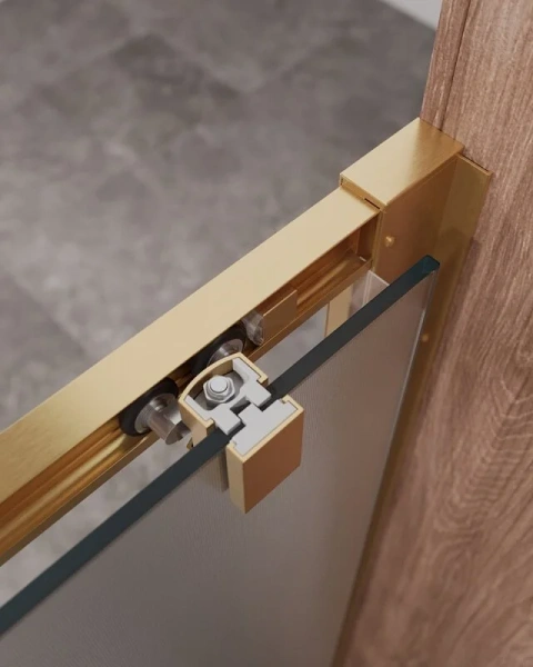 Душевая дверь в нишу Cezares Molveno 120 см с прозрачным стеклом - фото 3