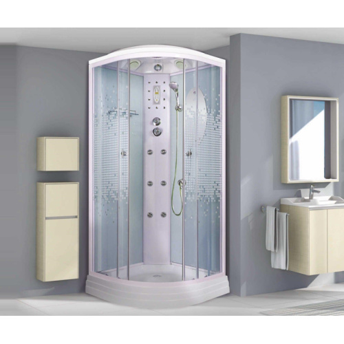 Душевая кабина Niagara Ultra 100х100 см стекло с принтом, четверть круга - фото 2