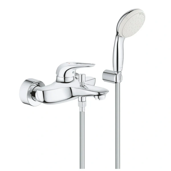 Смеситель для ванны c лейкой Grohe Eurostyle New 3359230A - фото 1