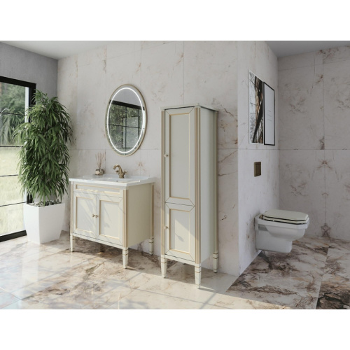 Тумба под раковину напольная Caprigo Albion Promo 90 см бежевая, в наличии - фото 2