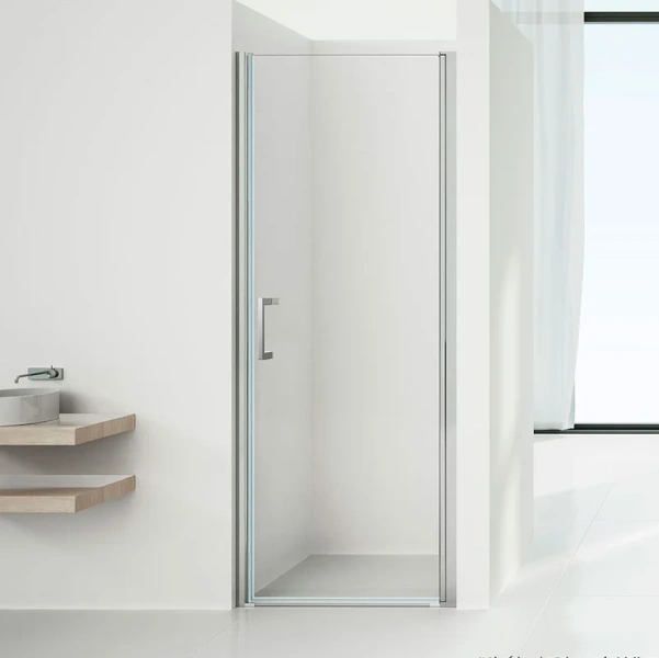 Душевая дверь в нишу Vincea Orta 90 см хром - фото 1
