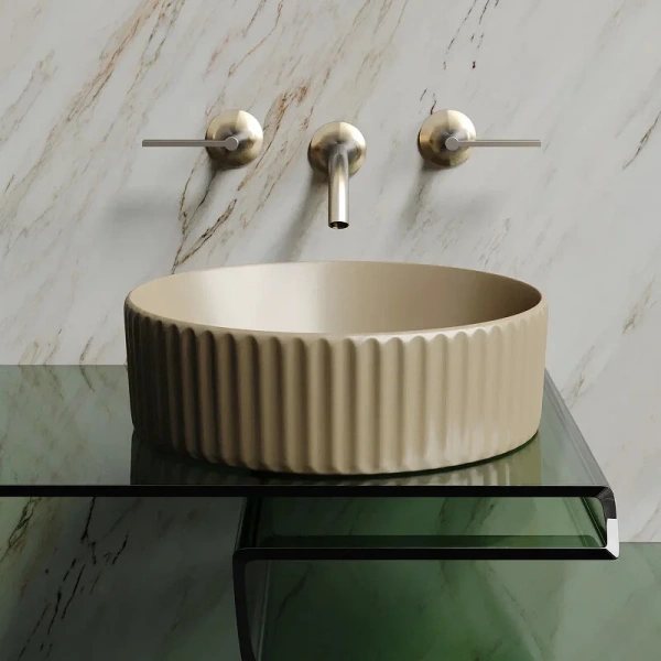 Раковина Ceramica Nova Element 36 см капучино матовая, из санфарфора - фото 6