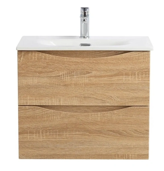 Тумба под раковину подвесная BelBagno Marino-Cer-Mini 60 см Rovere Bianco - фото 1