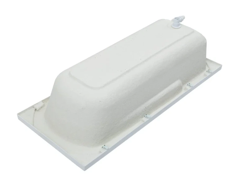 Ванна акриловая Aquanet Extra 160 x 70 см 255742, с каркасом, белая, белые - фото 8