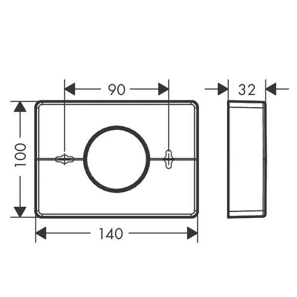 Контейнер для гигиенических пакетов Hansgrohe AddStoris 41773 пластик - фото 3