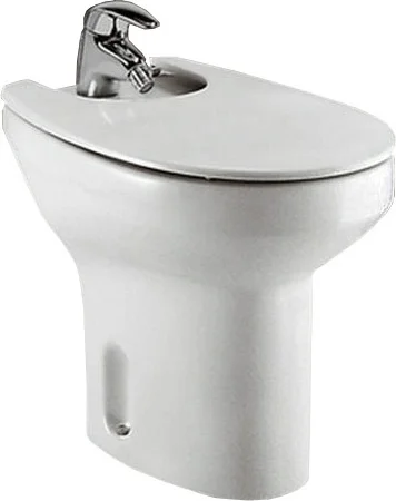 Крышка для биде Roca Victoria петли нержавеющая сталь, по запросу - фото 2