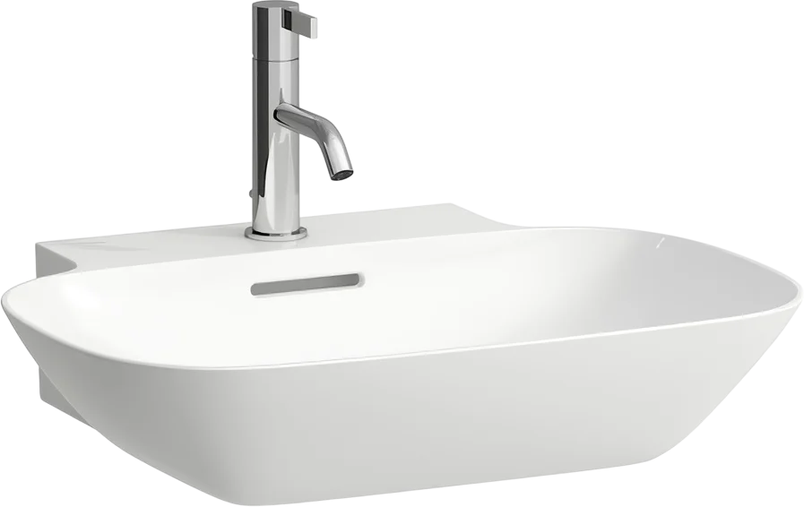 Раковина Laufen Ino 56 см без отверстия для смесителя, с переливом - фото 1