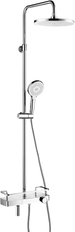 Душевая стойка Lemark Tropic хром - фото 1