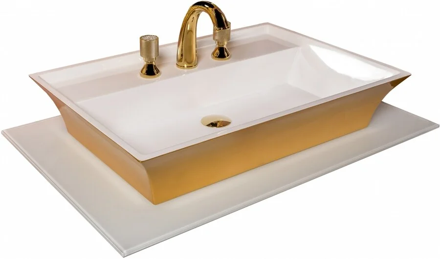 Столешница Boheme Lucido 80 см белая - фото 1