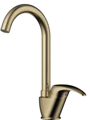 Смеситель для кухни Omoikiri Umi-AB античная латунь - фото 1