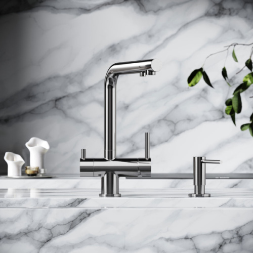 Смеситель для питьевой воды Sancos Foster брашированный никель - фото 4