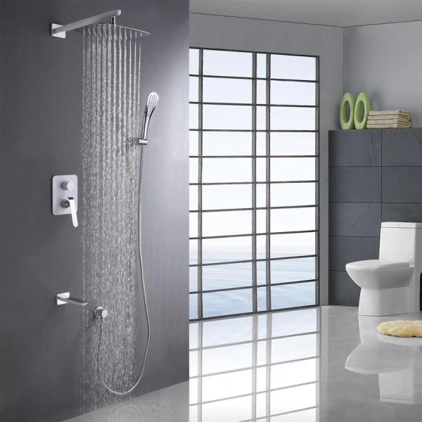 Смеситель для ванны Lemark Melange LM4922CW - фото 3