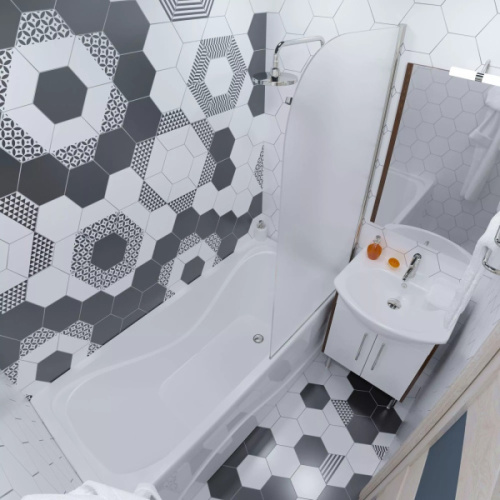 Ванна акриловая Triton Стандарт 150х75 см белая, современныe, hi-tech - фото 3