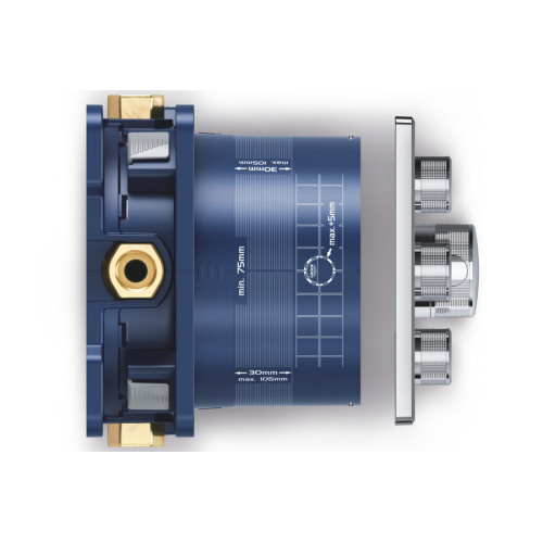 Смеситель для душа Grohe Grohtherm SmartControl термостатический хром - фото 4