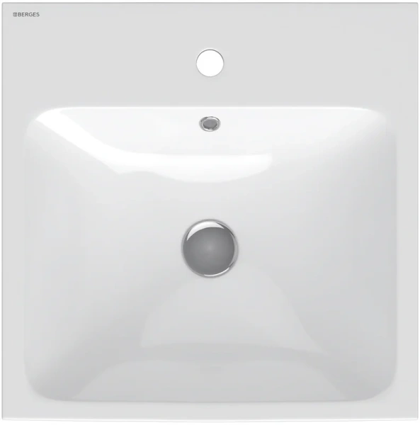 Раковина BERGES Strati 48 см белая - фото 3