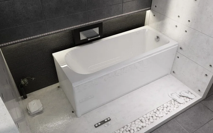 Ванна гидромассажная Riho Lugo 170 x 75 см, BLISS, прямоугольные - фото 5