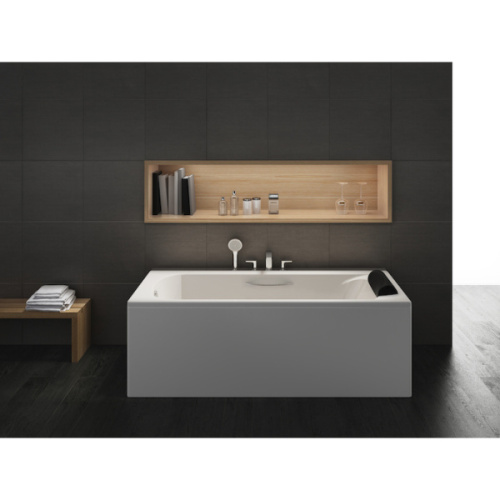 Ванна акриловая Roca BeCool 180x80 см без гидромассажа, прямоугольные - фото 5