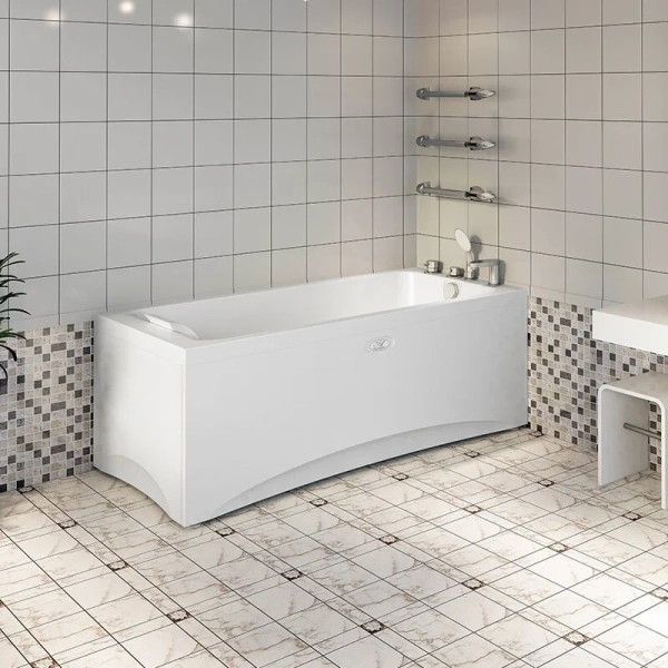 Акриловая ванна Радомир Агата 2-01-0-0-1-226Р, 170 х 70 см, каркас разборный в комплекте, белая - фото 4