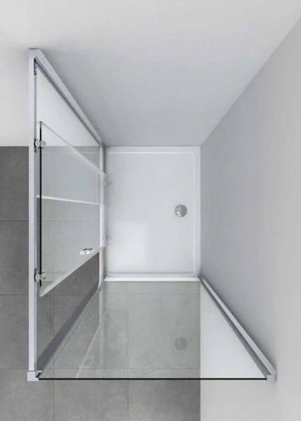 Душевой уголок Vincea Alpha 140х90 см стекло прозрачное, 140x90 - фото 5