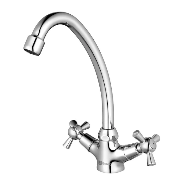 Смеситель для кухни, хром Lemark Contour LM7404C - фото 1