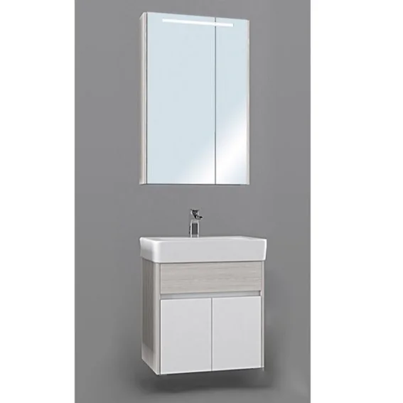 Тумба с раковиной подвесная Акватон Верди 1A206701VDAV0 60 см с двумя выдвижными ящиками, моноблок - фото 5