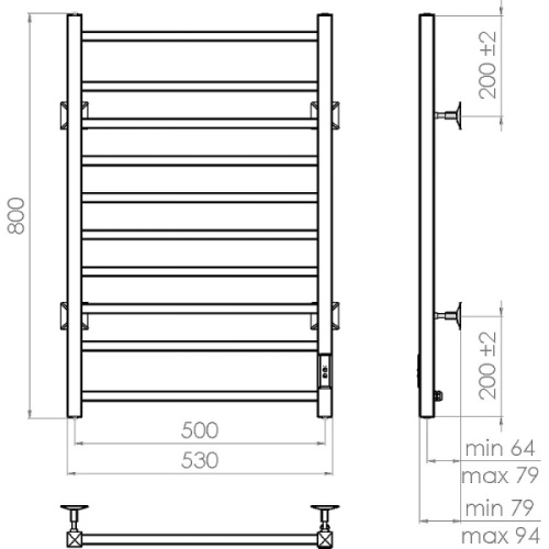 Схема, лесенка, вертикальные - фото 4