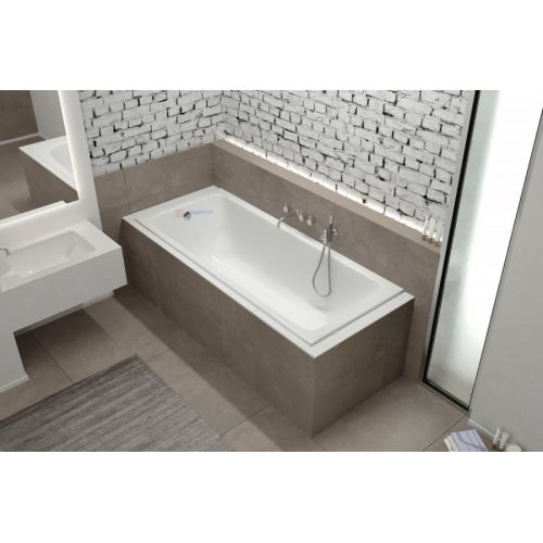 Ванна чугунная Универсал Оптима 180х80 см прямоугольная - фото 2