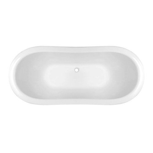 Ванна из литьевого мрамора Эстет Бостон 180х74 см белая глянцевая - фото 4