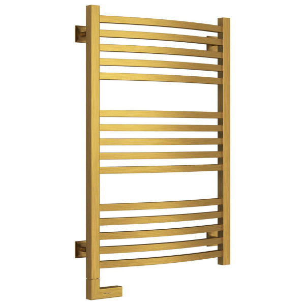 Полотенцесушитель электрический Сунержа Аркус 2.0 80х50 см состаренная латунь, тэн левый 051-5604-8050 (детальная фотография)